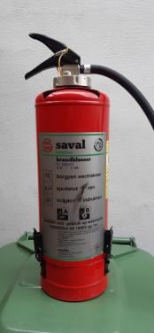 Saval orginele brandblusser aangepast ideeënbus, enquettebus, surprise enz.