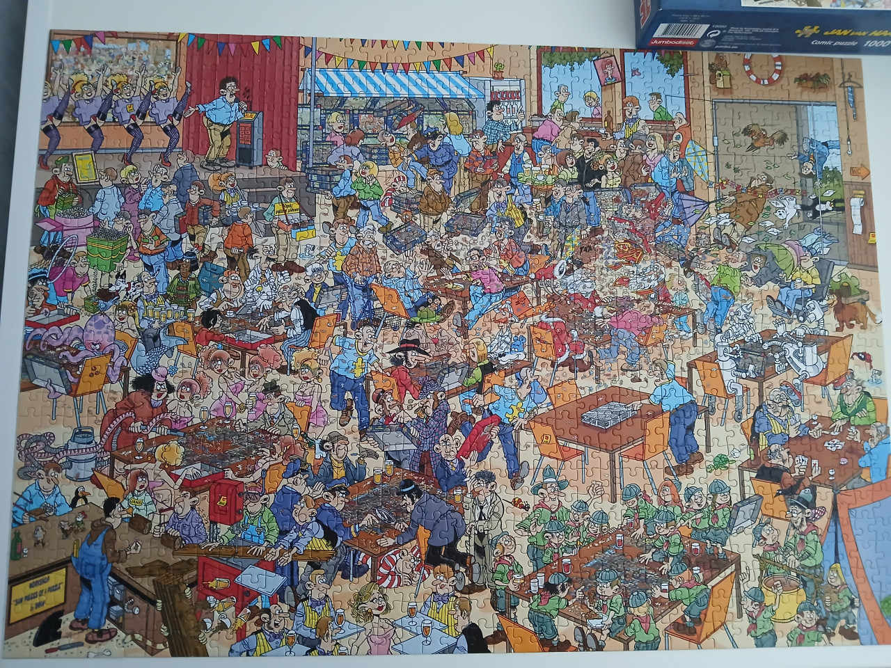 Jan van Haasteren puzzels 950,1000,1500 en 2000 stukjes