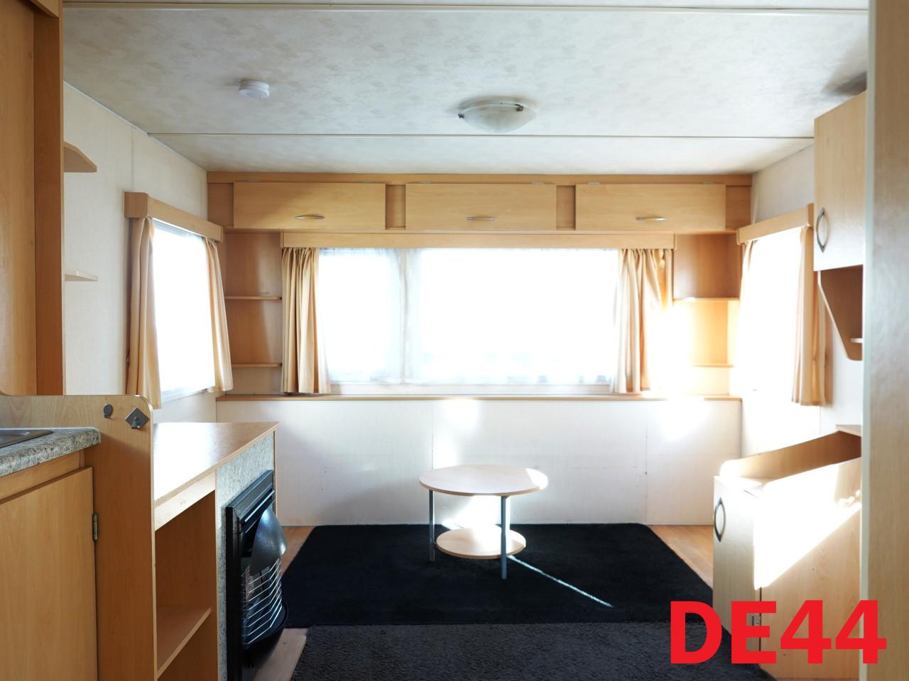 Europa stacaravans, chalets met 2 slaapkamers voorradig