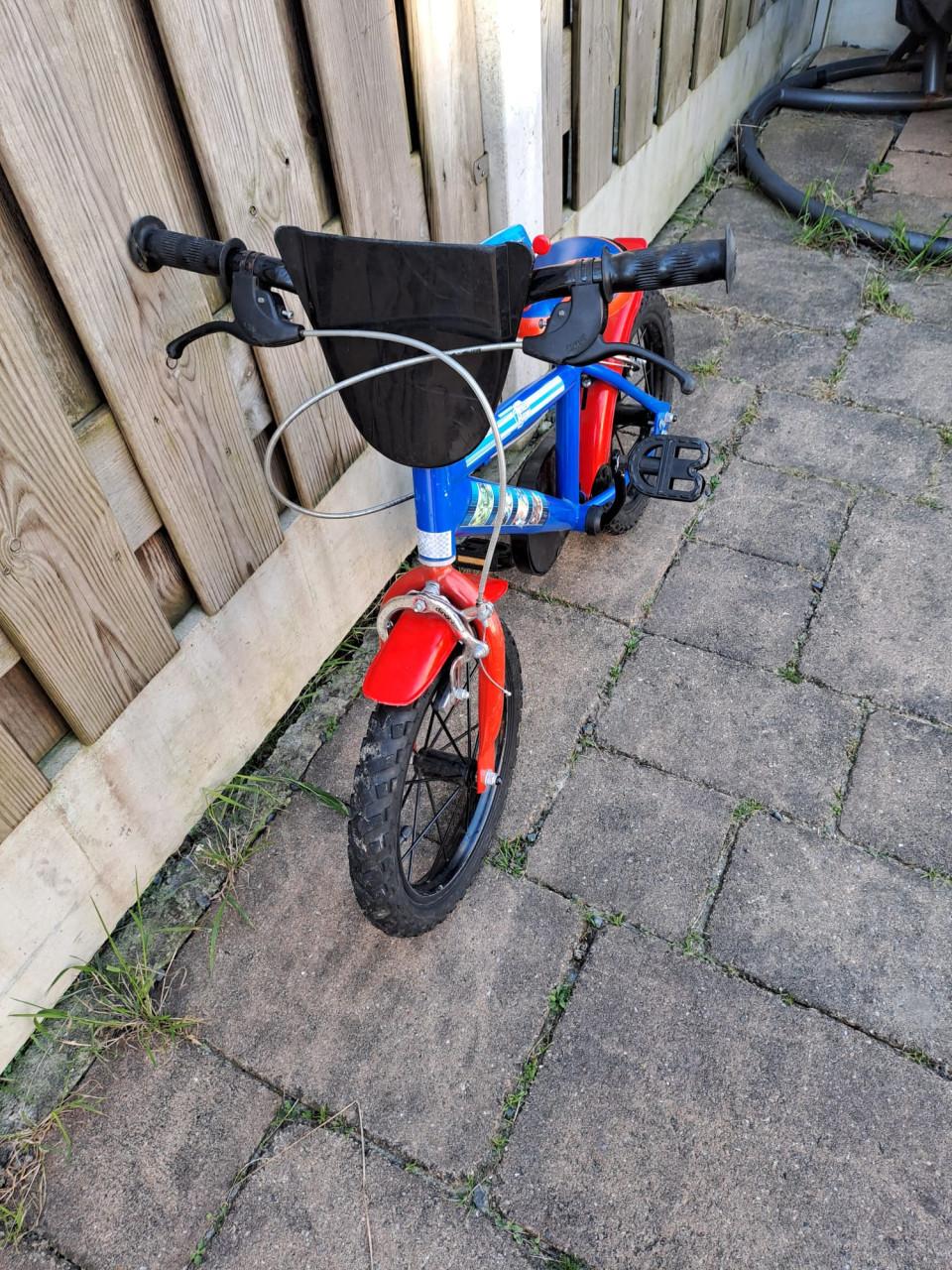 Fiets 14 inch, dubbele handrem