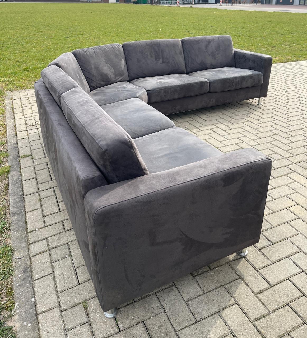 GRATIS LEVERING HEEL NL Mooie Grote Stoffen Hoekbank