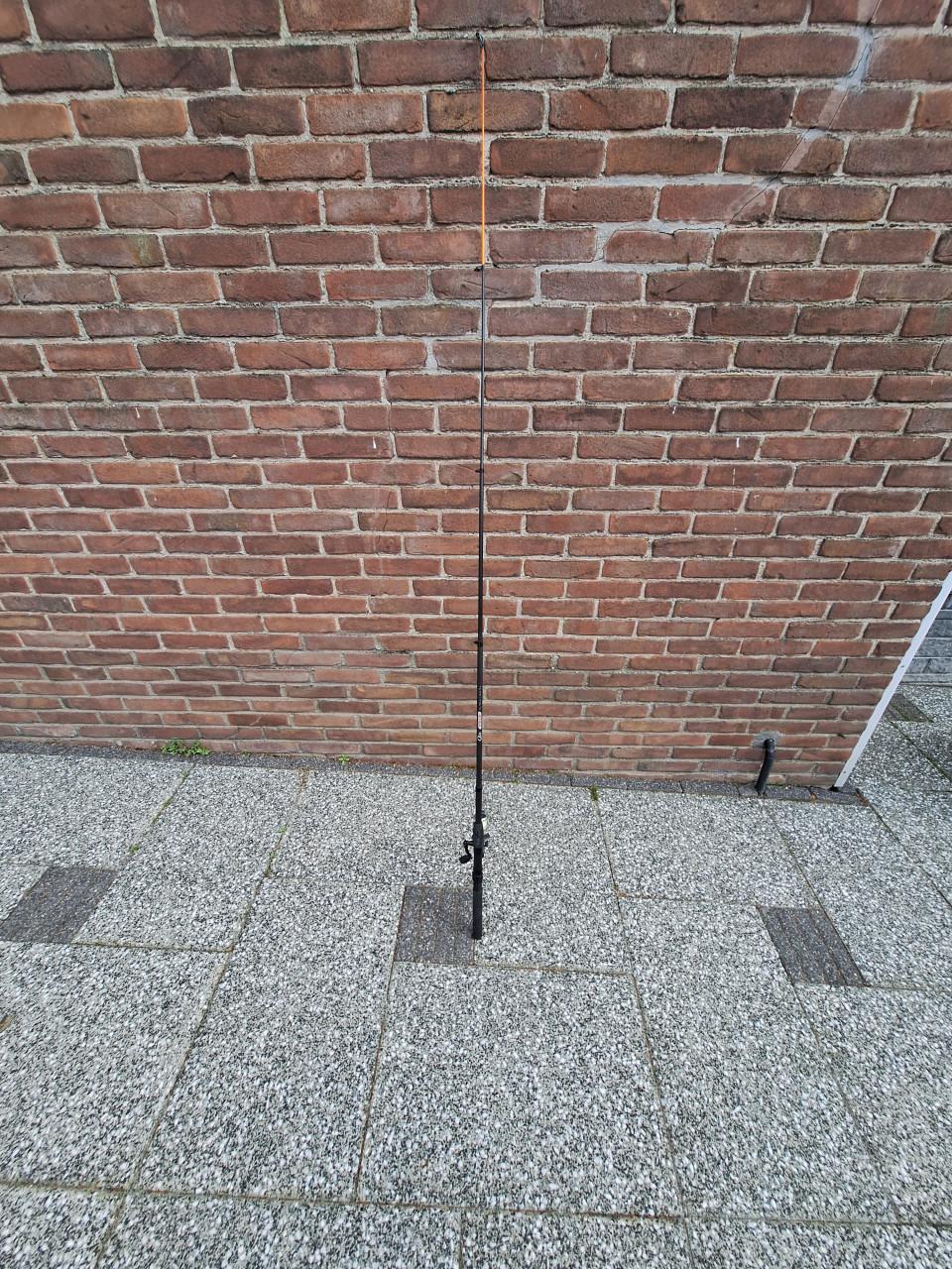 Telescoop hengel met molen