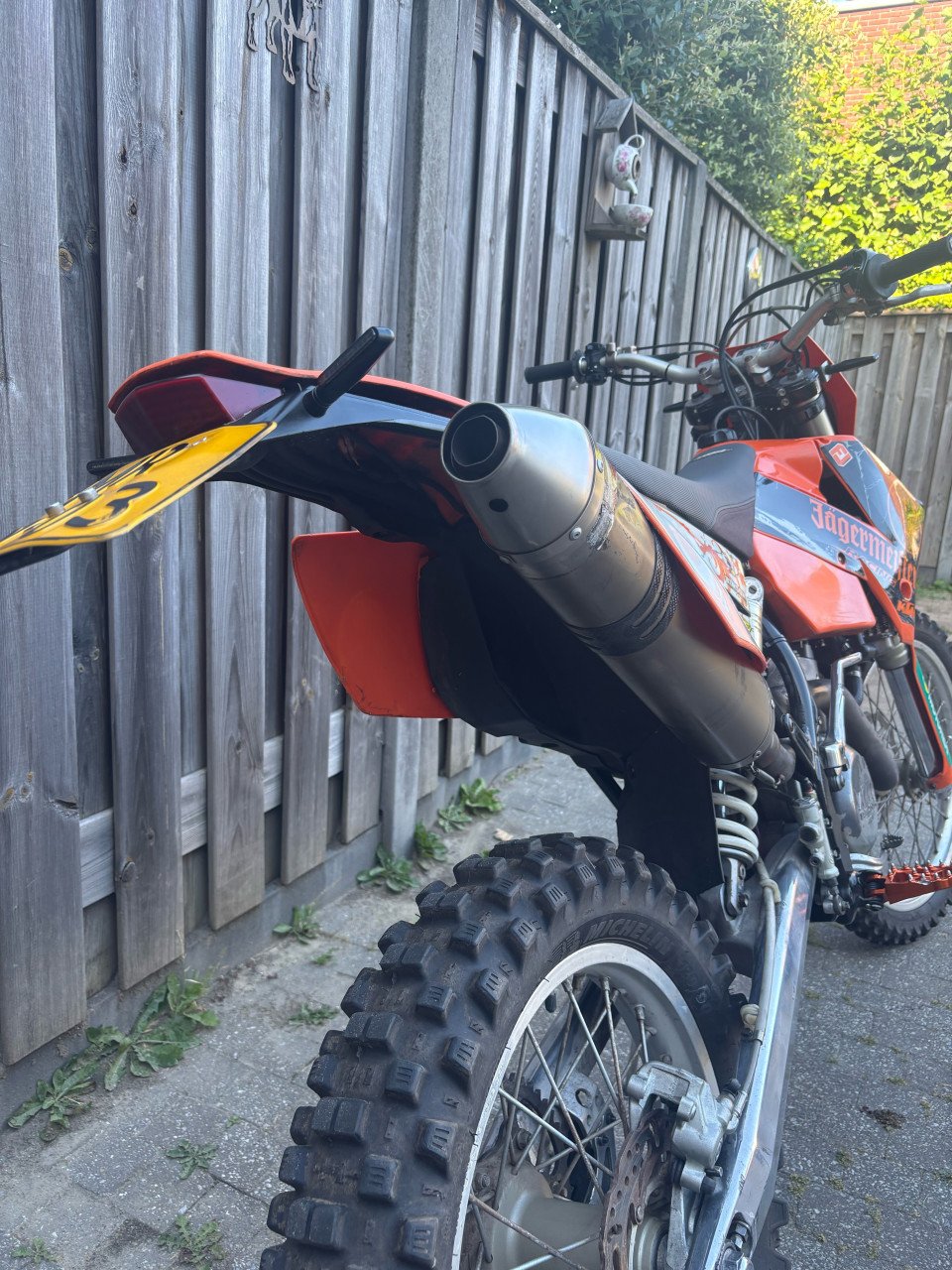 Ktm 525 enduro met kenteken