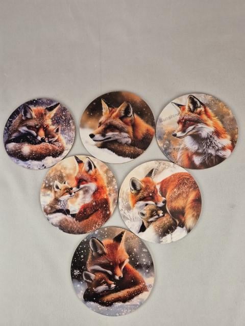Onderzetters met Vossen afbeeldingen