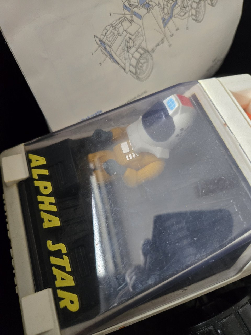 Fisherprice Adventure star ZX 1983 : Cabine, aanhanger, robot. Bieden mag.