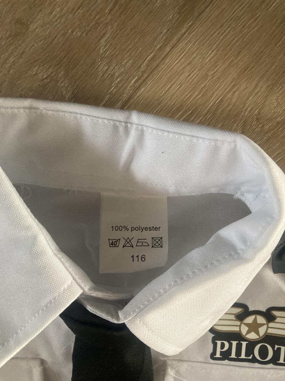 Verkleedkleding piloot maat 116 carnaval