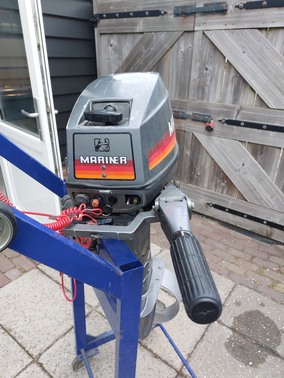 Mariner 15pk 2takt,  lang stil gestaan