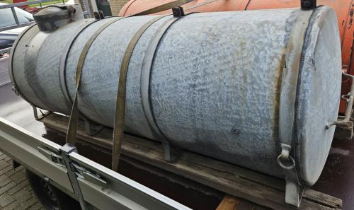 Gegalvaniseerde watertank/watervat 1000 liter