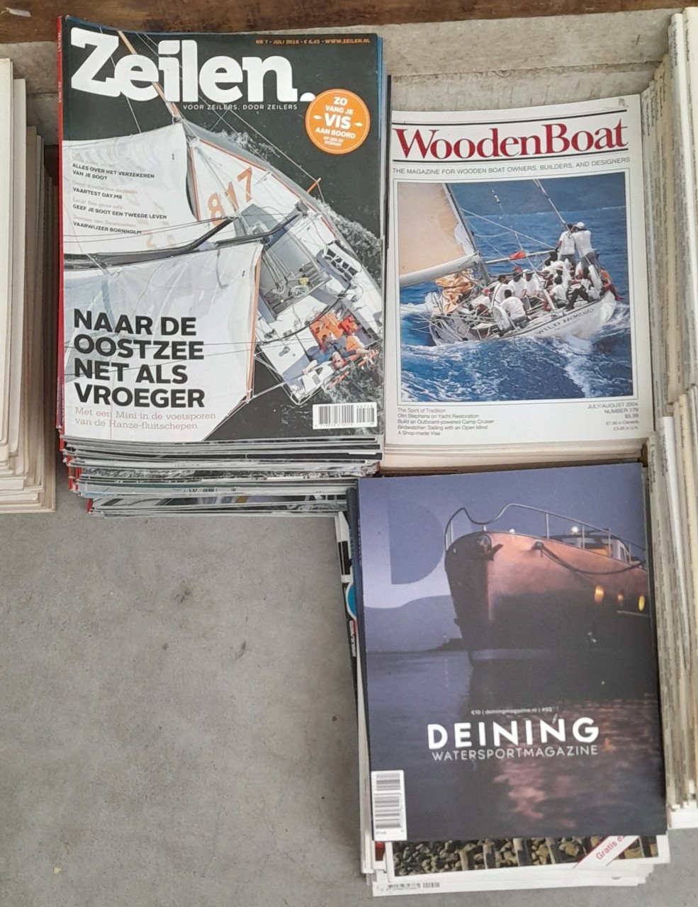 Tijdschriften zeilboten.
