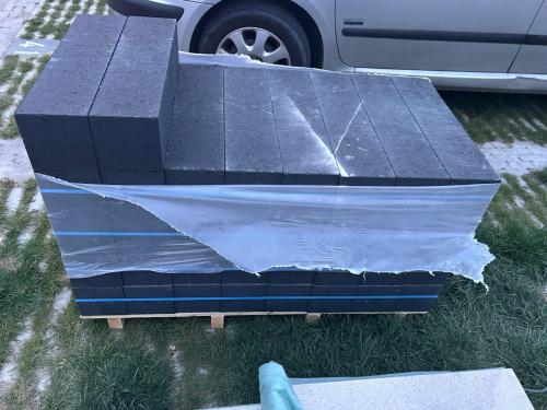 34 stukjes Lineablock strak stapelblok 15x15cm Stapelbaar