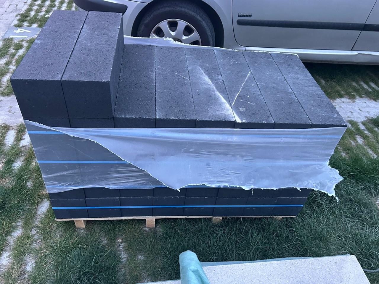 34 stukjes Lineablock strak stapelblok 15x15cm Stapelbaar