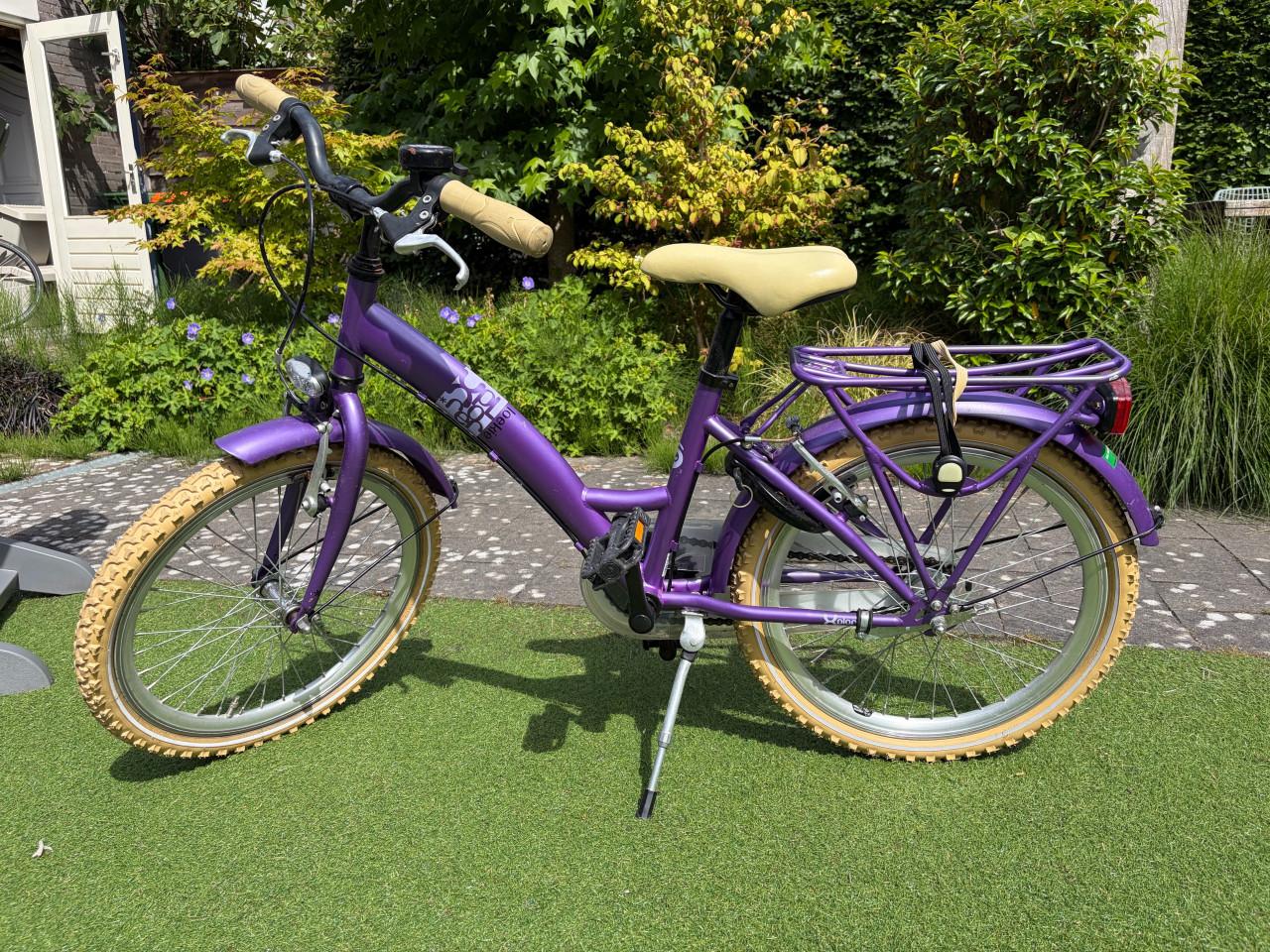 Loekie meisjesfiets 20 inch