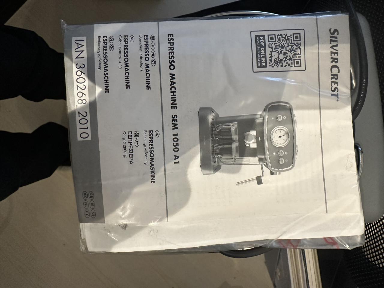 Espresso Machine SEM 1050 A1