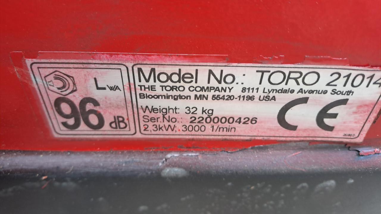 Toro 450 benzine grasmaaier (zelfrijdend)