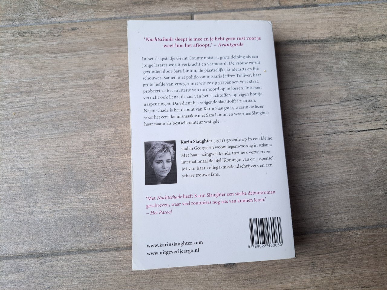 Thriller Nachtschade van Karin Slaughter