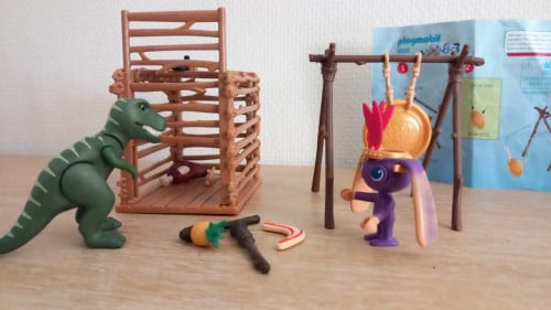 Playmobil alien met Trex setnr 9006