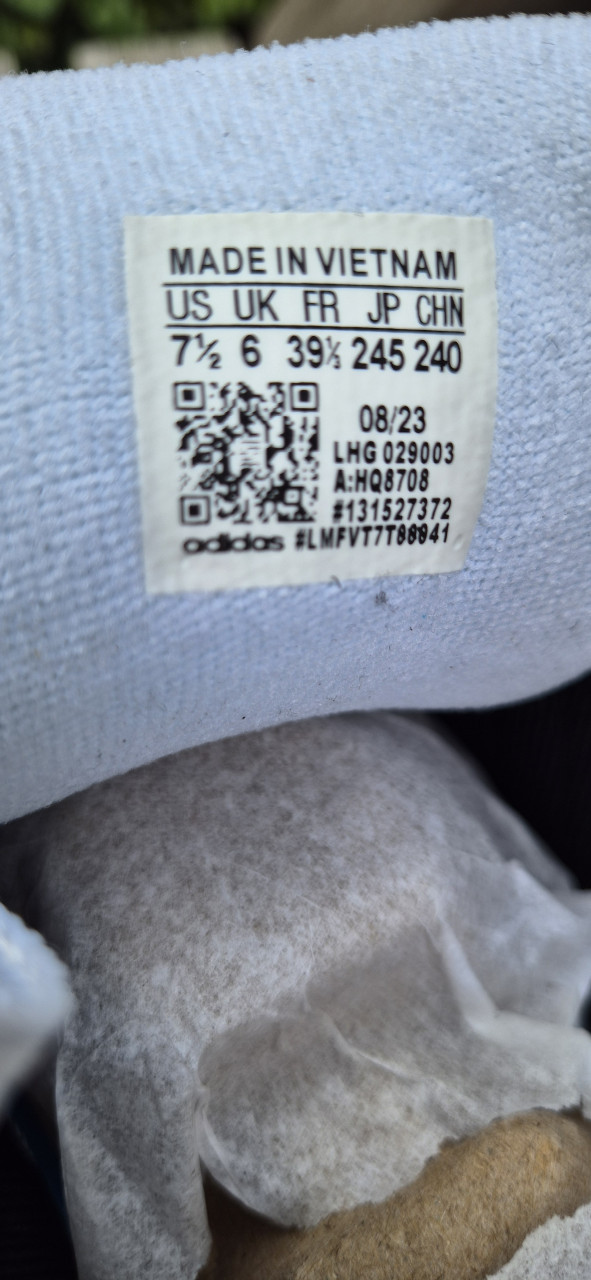 Adidas schoenen maat 39,5