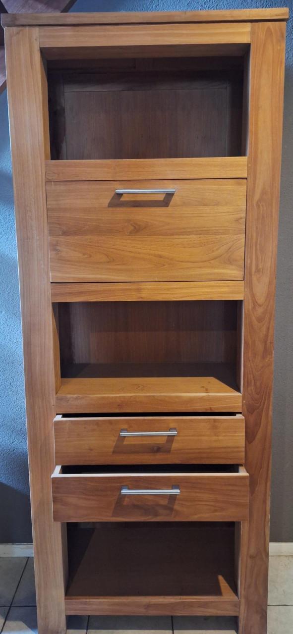 Prachtige Teakhouten Kast
