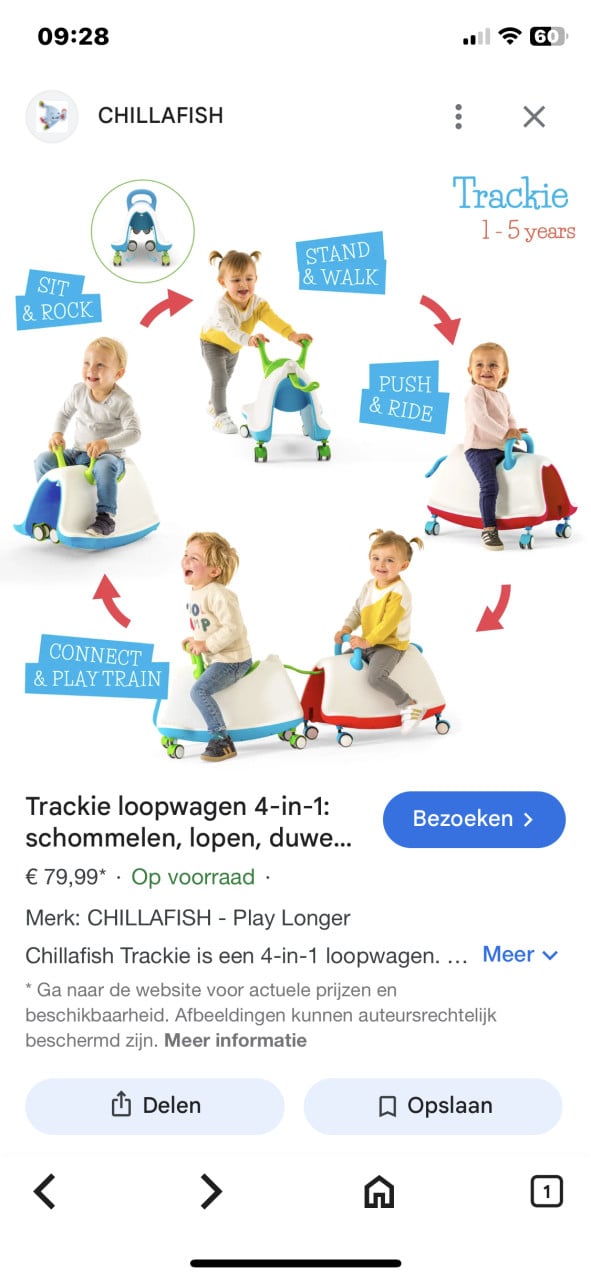 Chillafish loopauto’s te koop!