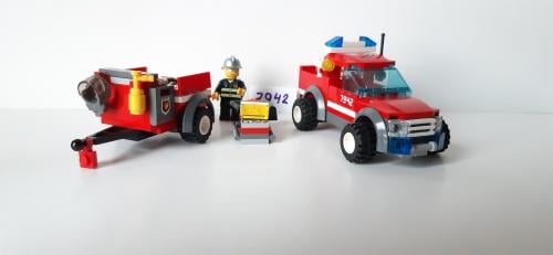 Lego City 7942:  Brandweer Pick-Up Truck