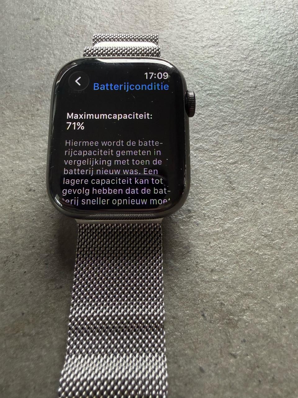 Apple Watch 7 steel 4g