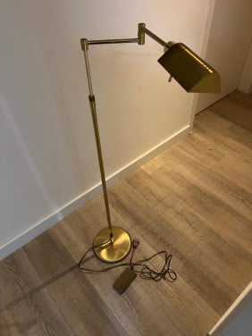 Messing leeslamp