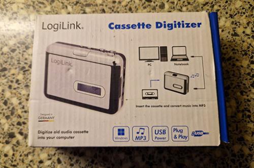 Casette digitizer (casettebandjes omzetten naar MP3)