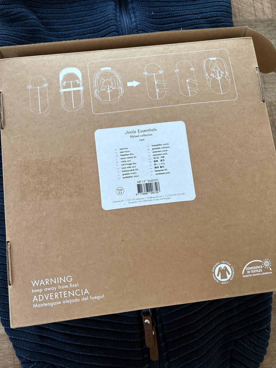 Kinderwagen - Joolz Geo Parrot Blue + verschillende accessoires