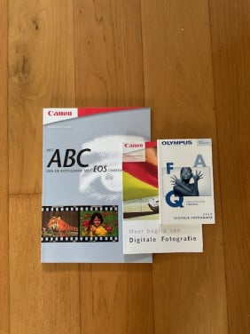 3 fotografie boekjes