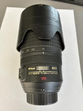 Nikon AFS 70-300 zoomlens 1:4,5-5,6 G