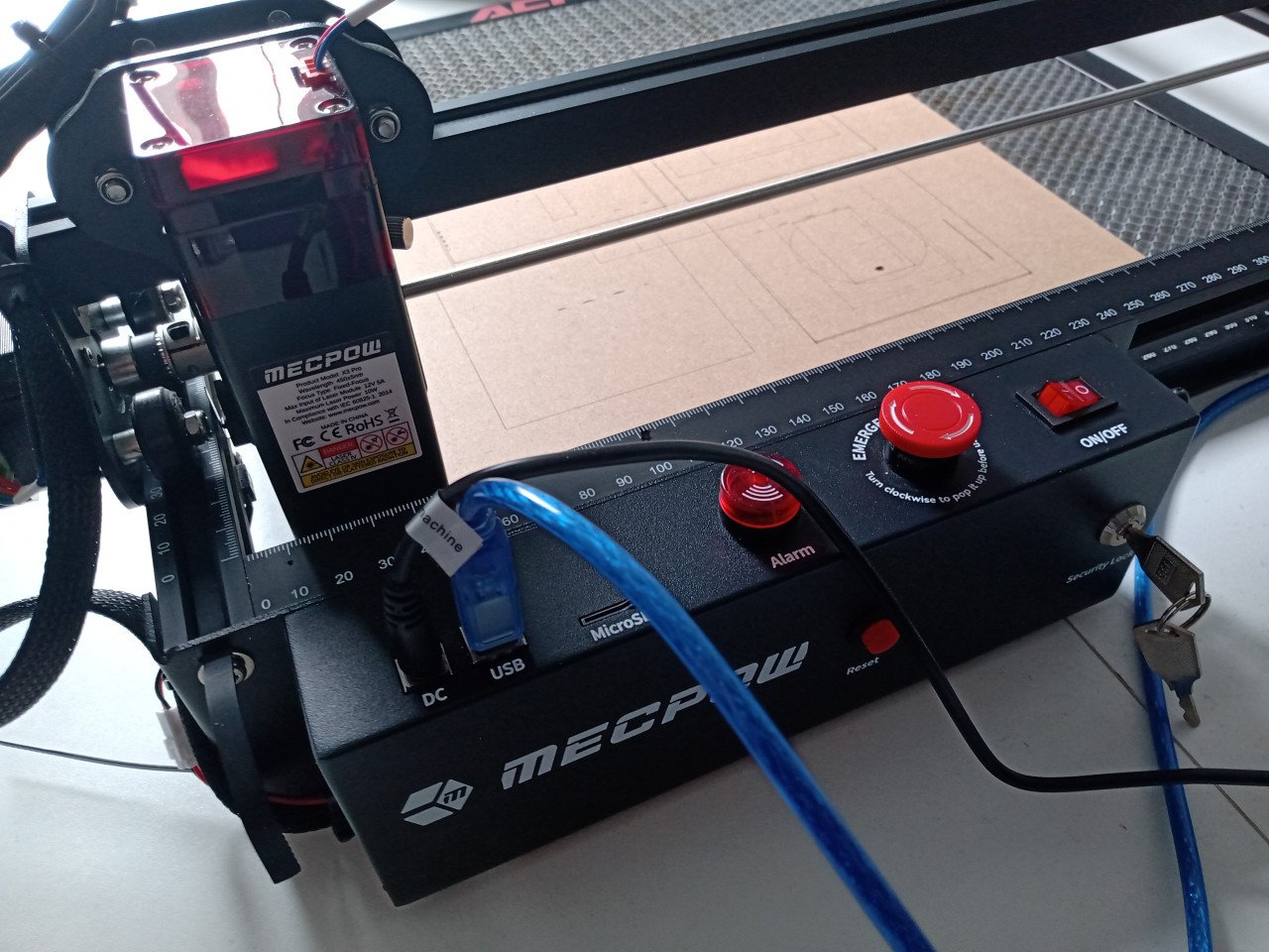Mecpow X3 pro - 10w laser - ONDER VOORBEHOUD VERKOCHT