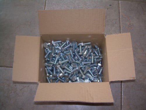 Tapbouten M10 x 25 mm staal