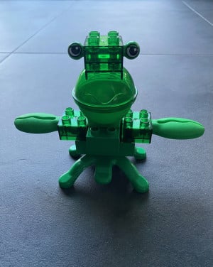 Lego Duplo Goozle groen monster (compleet) 3263