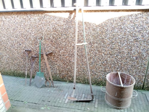 Oud boerengereedschap