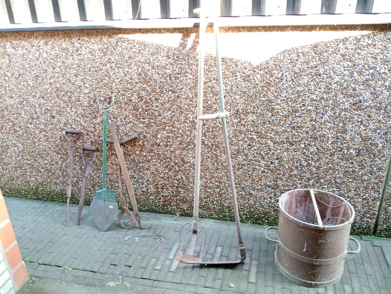 Oud boerengereedschap