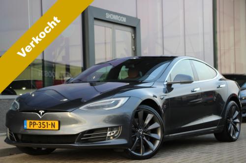 Tesla Model S 90d base 422pk | btw auto | panoramdak | luchtvering | autopi