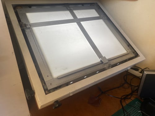 Professionele Lichtbak/montagetafel