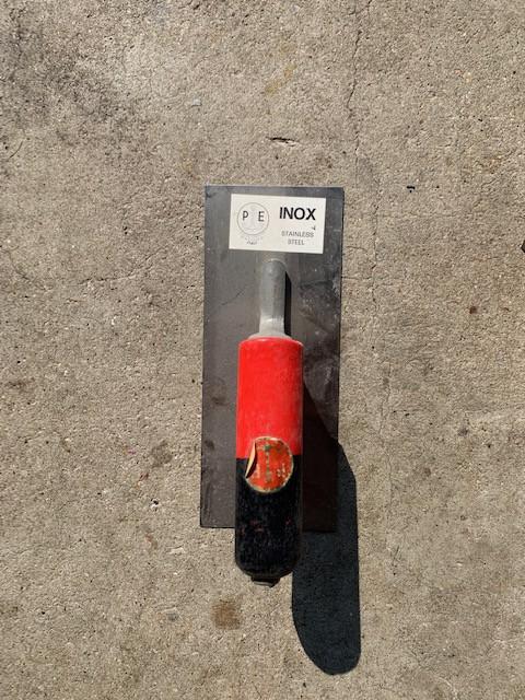 Divers. stukadoorsgereedschap (opheffen bedrijf)