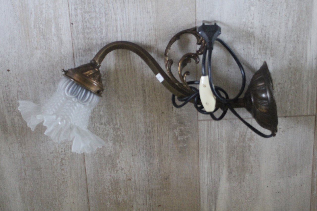 Antieke glazen lampen