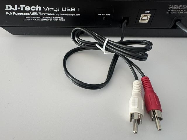 “DJ‑Tech Professional” USB Platenspeler – Vinyl naar MP3, Compleet
