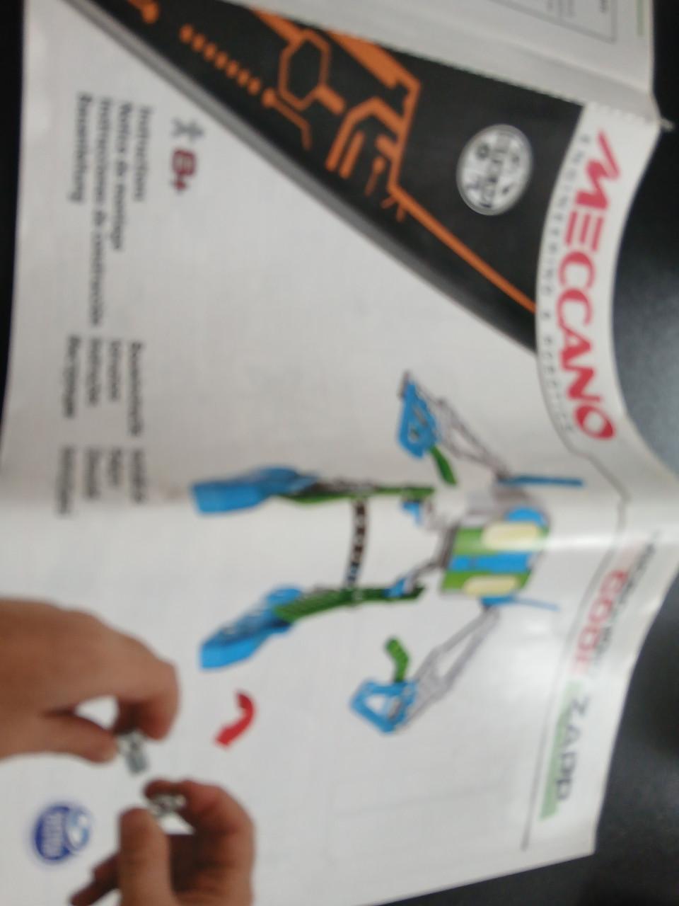 Meccano Engineering en robotics Micronoid Code