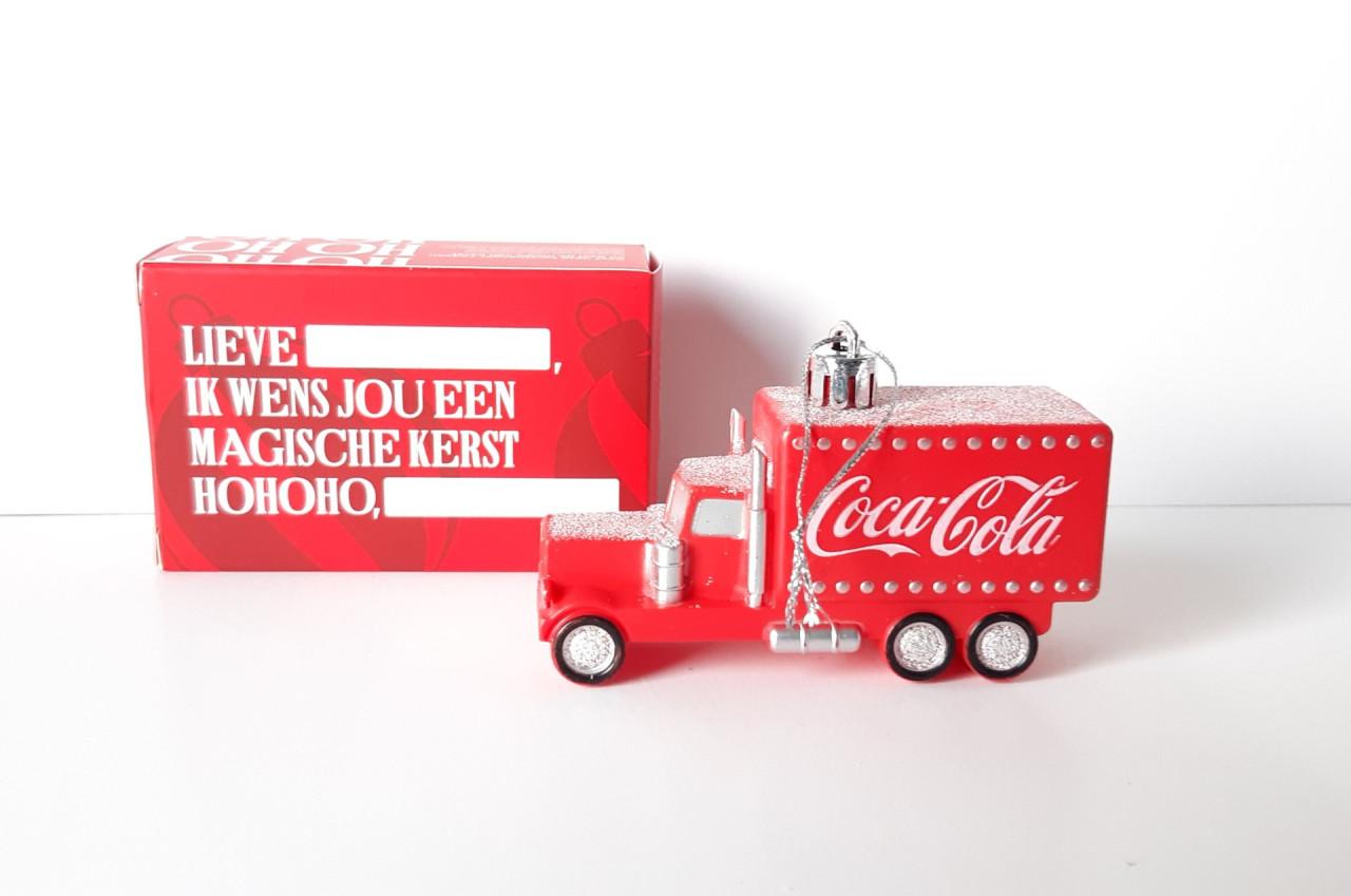 Coca Cola kersttruck - kerstbal - vrachtwagen