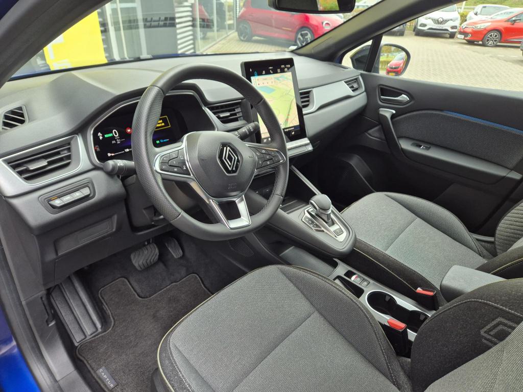 Renault Captur 1.6 e-tech full hybrid 145 techno camera, p-hulp v+a, adapt.