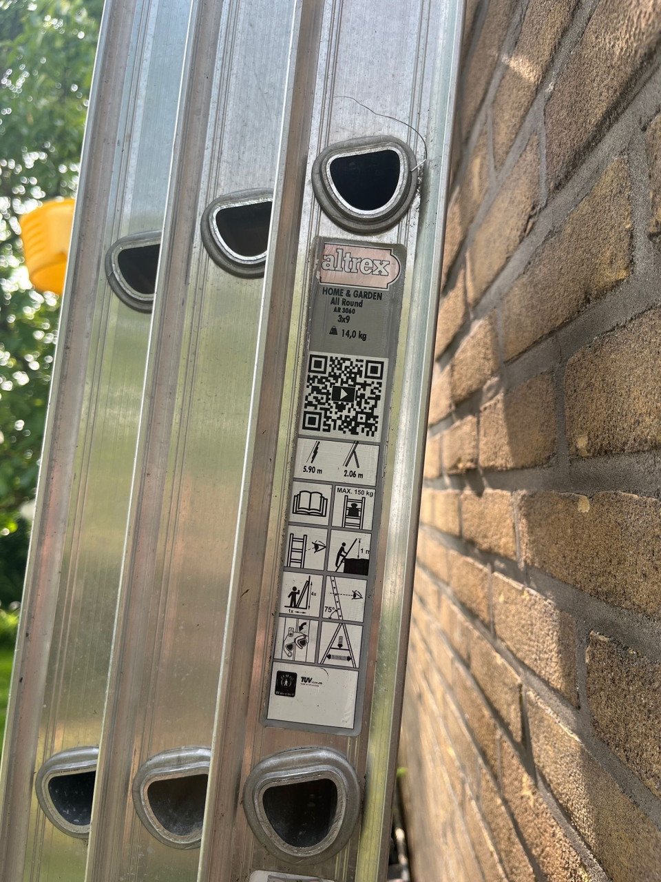 Altrex reformladder All Round 3x9-treeds