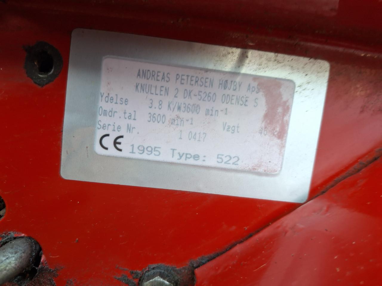 Andreas Petersen tuinfrees (type 522) Briggs & Stratton