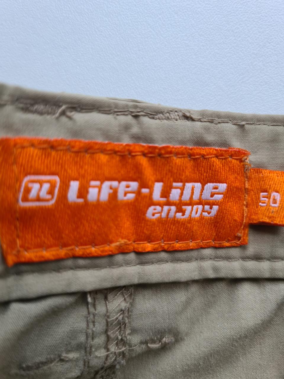 Kaki groene korte broek van LifeLine Maat 50 / L