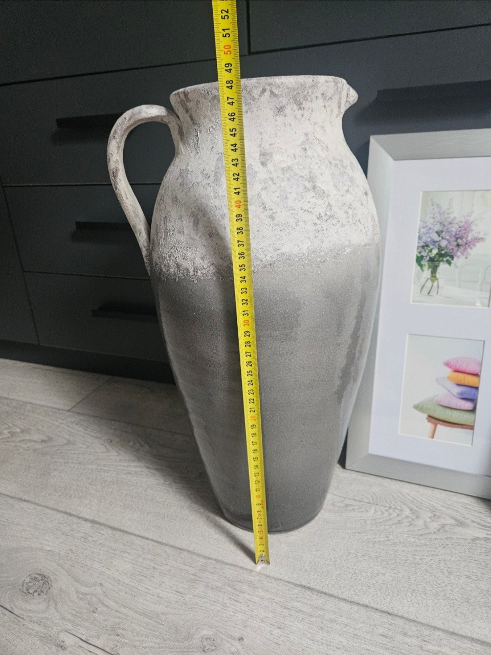 Prachtige vintage vaas pot decoratie bloem