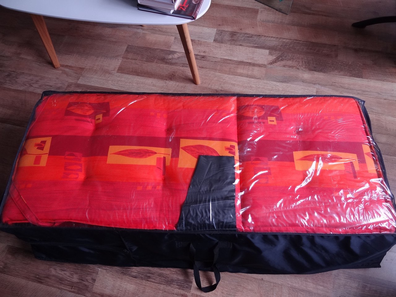 Tuinkussens , hoge rug niet verkleurd , 4 stuks