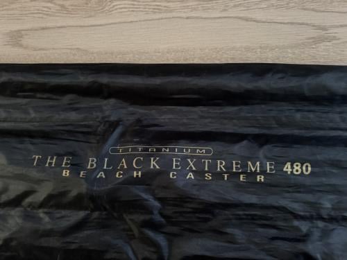 Te Koop Black extreme 480 zeehengel