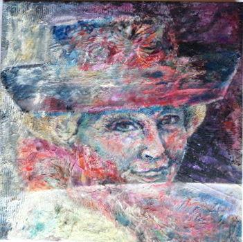 " Prinses Beatrix " Acryl op doek van Lizan van Dijk